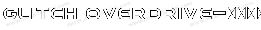 Glitch Overdrive字体转换